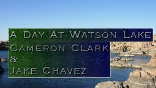 preview picture of video 'inJesusNameiSkate - A Day At Watson Lake, Prescott, Arizona (With Jake Chavez & Cameron Clark)'