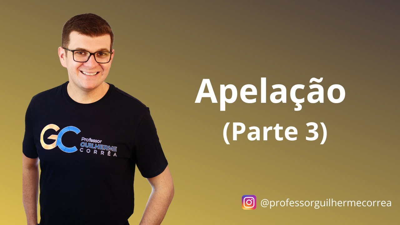 Processo Civil - Apelação - Parte 3