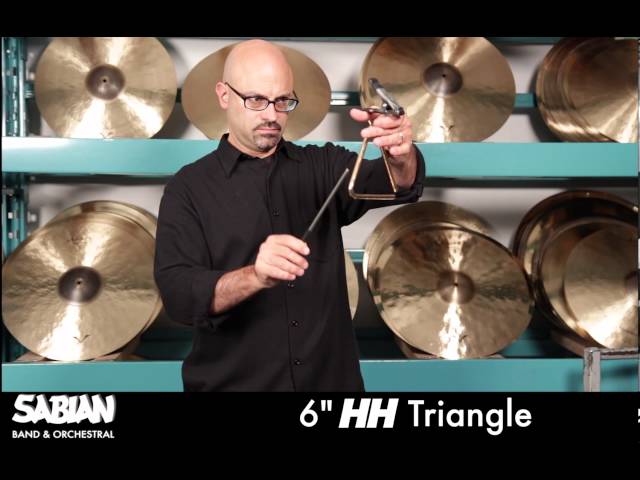 Video teaser per SABIAN 6" HH Triangle