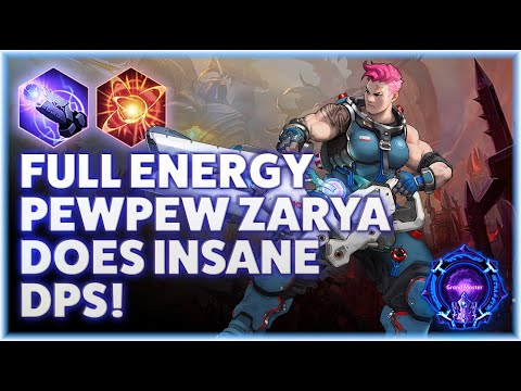 Zarya Expulsion Zone - FULL ENERGY PEWPEW ZARYA DOES INSANE DPS! - Grandmaster Storm League