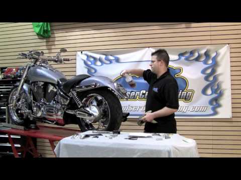 Kuryakyn 4248 Motorcycle License Plate Helmet Lock Video
