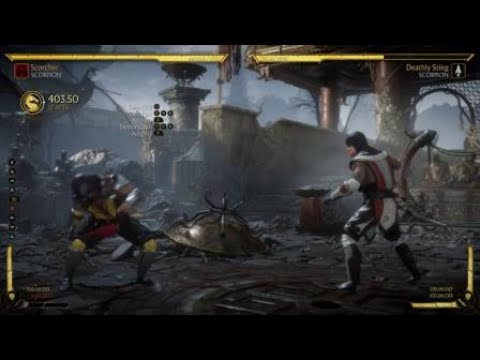 MK11 Scorpion Easy Demon Dash Combo (40%)
