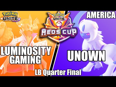 Luminosity Gaming vs Unown - PUCS NA Aeos Cup LB Quarter Final - Pokemon Unite Tournament