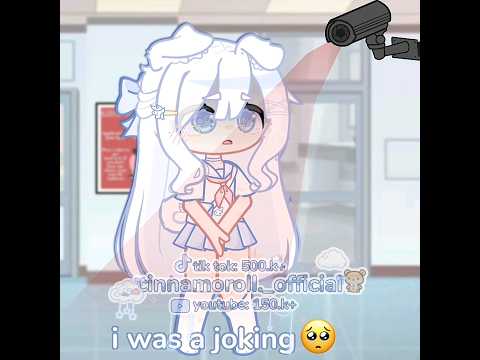 i was a joking🥺... gacha clup || cinnamoroll official 🫐☁️
