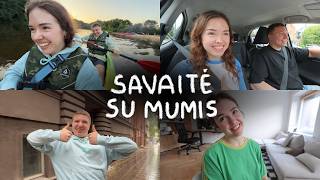 vlogas: PLAUKIAM NAKTĮ BAIDARĖM ir VAŽIUOJAM Į KAUNĄ