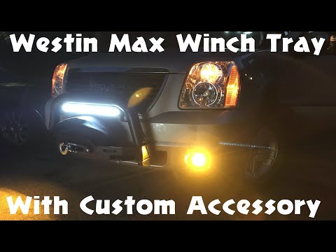 Unboxing and Installing the Westin MAX Winch Tray | Off-Road Bolt On Accessory