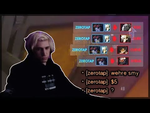 xQc VS Aimbot Hacker And He's Crying For $5