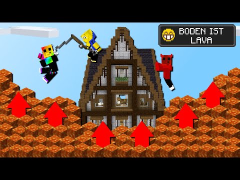 Minecraft, aber der Boden ist Lava! - Mod WG