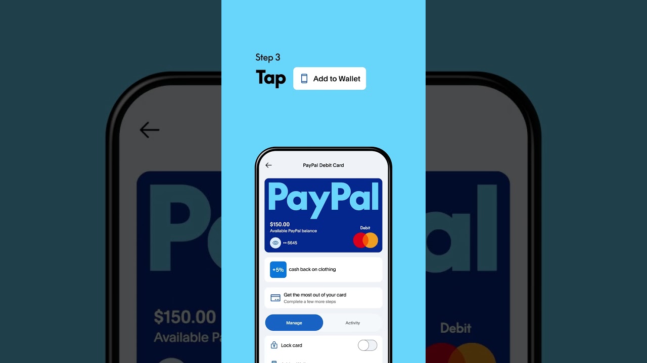 How To Add The PayPal Debit Card To Your Mobile Wallet