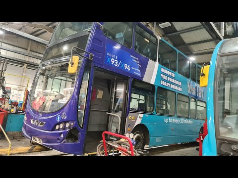 Nice B9: Arriva North East 7402/NK64 FSG Volvo B9TL Wright Eclipse Gemini 2