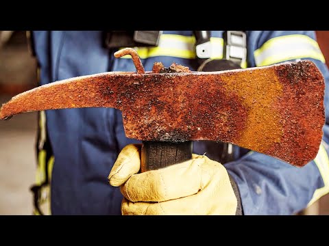 Restoration of Antique Firefighter Axe