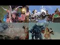 Power Rangers Alternative Battles Thunder Megazord Vs Tigerzord With Silver Horn Monster