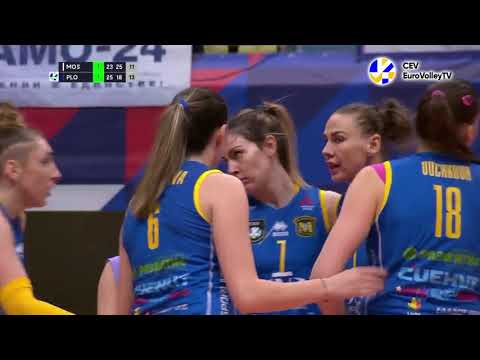 Hristina Vuchkova blocks against Dinamo Moscow - January 23, 2020
