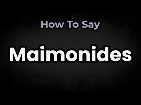 How To Pronounce Maimonides? (CORRECTLY) Meaning & Pronunciation