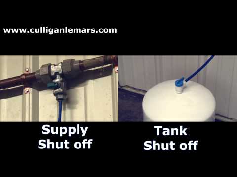 Culligan Le Mars Service Tip Drinking Water Shut Off