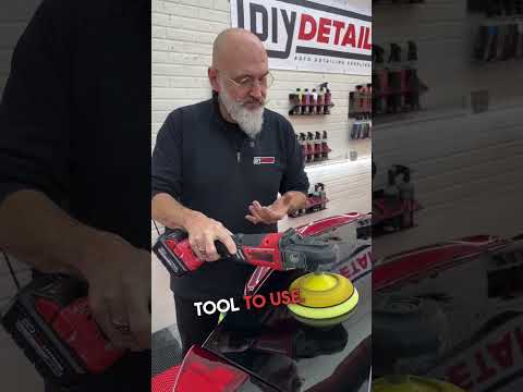 Scared of using a rotary polisher? Watch this