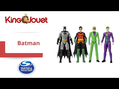 Pack de 4 figurines Batman - 30 cm Spin Master : King Jouet, Figurines Spin  Master - Jeux d'imitation & Mondes imaginaires