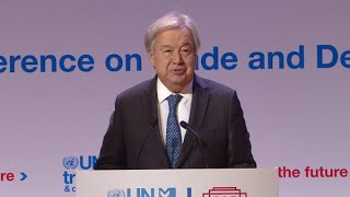 UNCTAD16: UN Secretary-General António Guterres' remarks to the UNCTAD XVI Conference (22 Oct 2025)