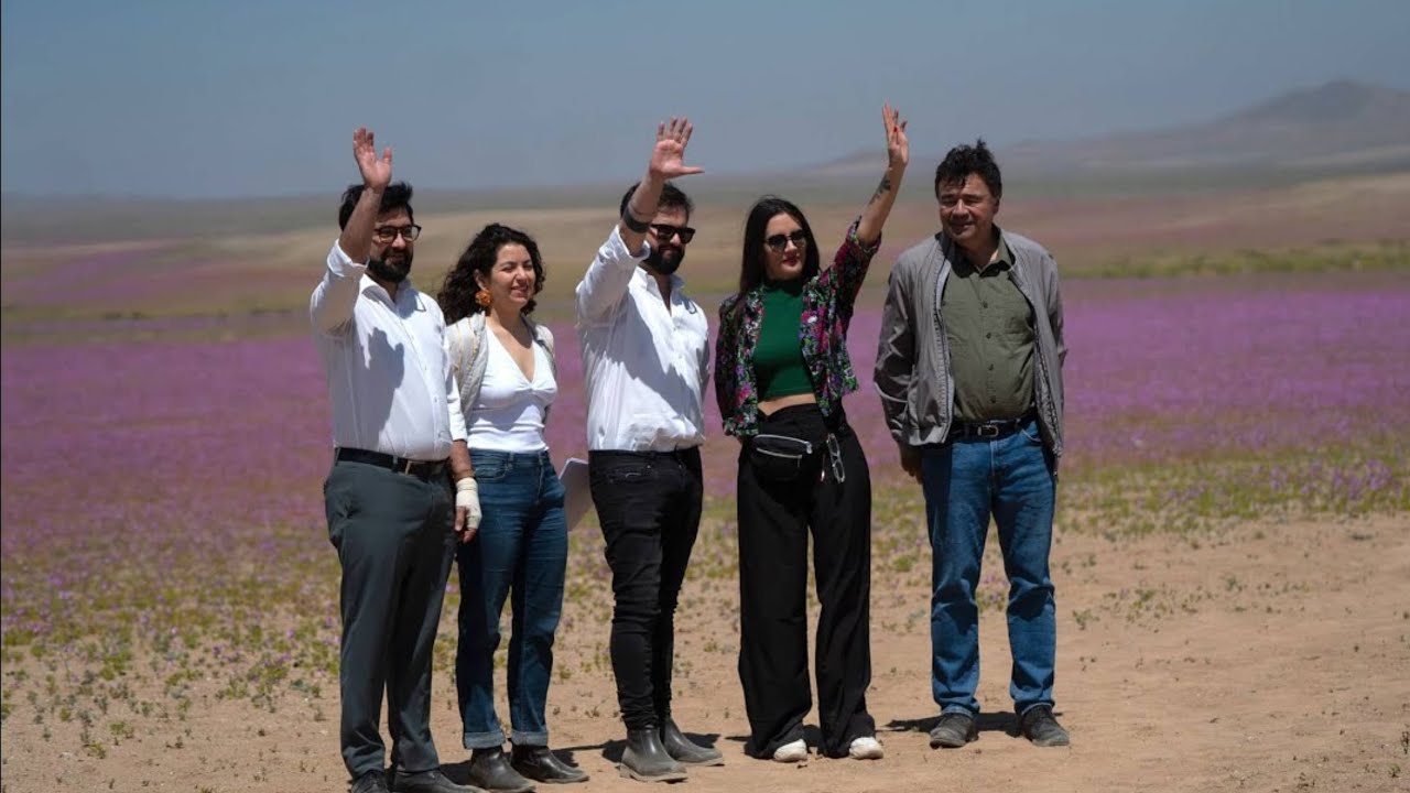 Presidente Gabriel Boric encabeza el Día del Medio Ambiente desde el Desierto Florido en Atacama