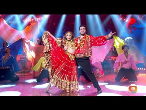 Wanessa Camargo se apresenta ao som da Dança Cigana na Dança dos Famosos | Domingão com Huck 16/11