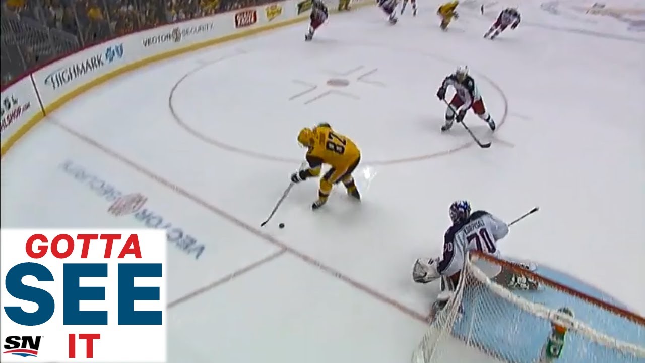 Vidéo:  Sidney Crosby...A des yeux tout le tour de la tête...