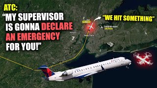 Possible Drone Strike on LaGuardia Approach: TRACON declared the emergency on their behalf!