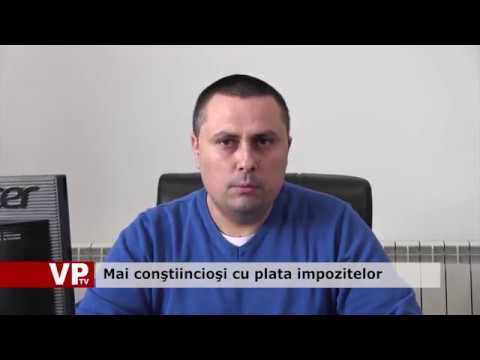 Mai conştiincioşi cu plata impozitelor