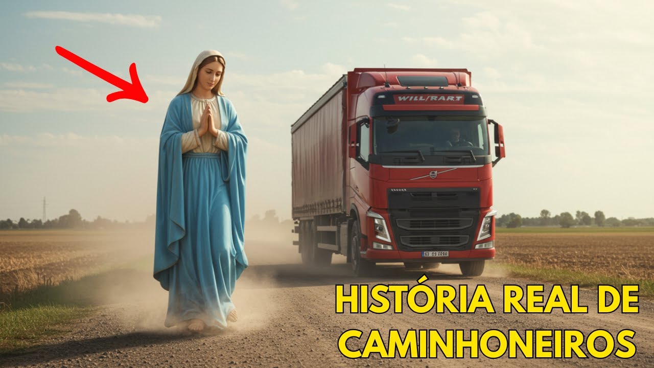 CAMINHONEIRO DEU CARONA PARA VIRGEM MARIA  E ALGO ACONTECEU EM SUA VIDA DEPOIS...