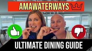 Ultimate AmaWaterways Dining Guide | Menus, Wine, Chef’s Table & More on AmaLucia Rhine River Cruise