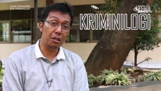 LEGAL DISCOURSE – Kriminologi