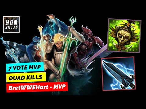 HoN Shadowblade NULLFIRE BLADE with SHRUNKEN HEAD - MVP