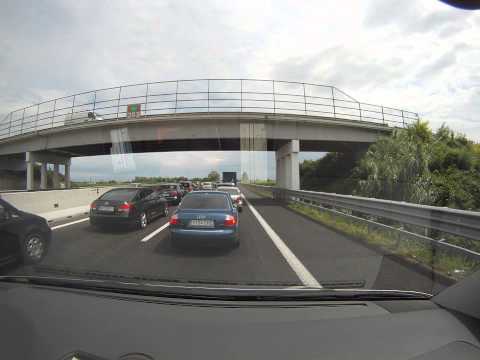 swiss gotthard to croatia novalja - gopro timelapse