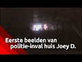 Joey D. heeft zichzelf ernstig verwond toen politie zijn huis binnenviel