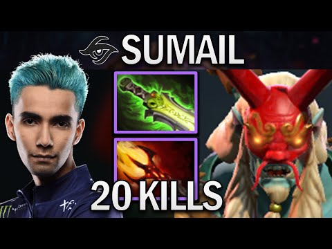 SECRET.SUMAIL GRIMSTROKE WITH 20 KILLS - DOTA 2 GAMEPLAY