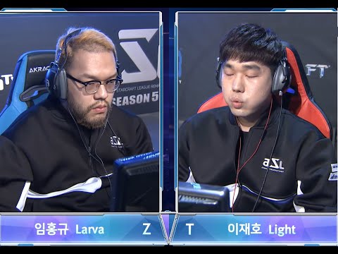 Starcraft LARVA vs LIGHT ZvT SC Remastered Broodwar Tournament