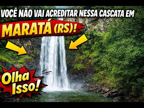 T2EP5 Part2/2: 👣 Trilha + Cascata de 30 Metros em MARATÁ (RS) | Parque Cascata da Vitória