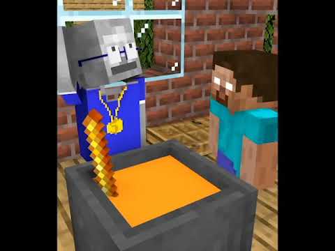 Monster School: Poor Baby Zombie Girl and Bad Dad - Minecraft Animation (shorts version) #Shorts 7