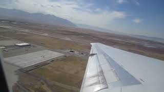 preview picture of video 'Salt Lake City Takeoff MD-80'