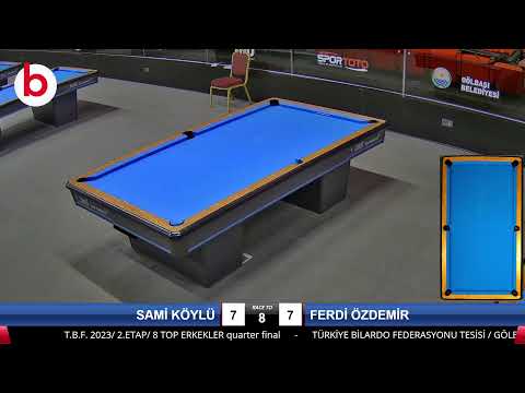 SAMİ KÖYLÜ & FERDİ ÖZDEMİR Bilardo Maçı - 