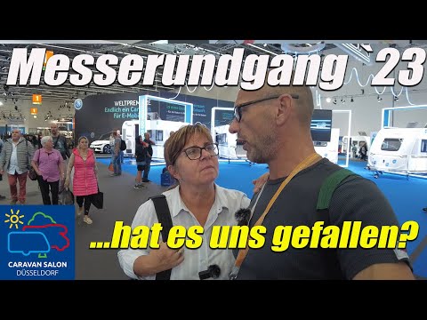 Caravan Salon 2023 - UNSER persönlicher MESSERUNDGANG - Hat es uns gefallen?