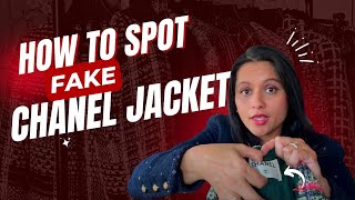 How To Spot Fake Chanel Jacket