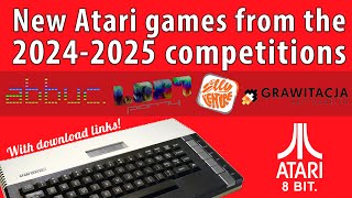 New Atari games from the 2024-2025 competitions