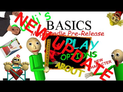 im playing Baldi's Basics Map Bundle (Pre Release v1.11c) NEW UPDATE!!! new character!!!!!