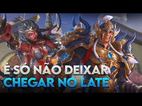 ERLANG SHEN, É SÓ NÃO DEIXAR ELA CHEGAR NO LATE! - ⚡ Smite BR Ranked Duelo