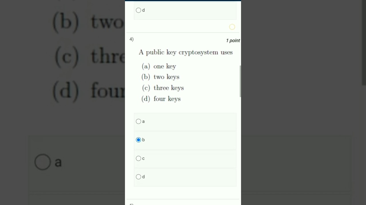 Cryptography and network security nptel assignment 5 answers