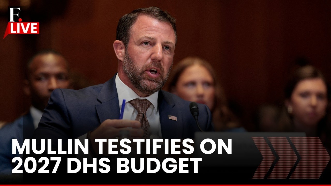 US Senate LIVE: Mullin Defends Controversial $118 Billion Homeland Security Budget Request | Trump