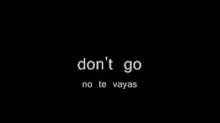 Please don&#39;t go -  KC and the Sunshine Band. Traducida al español