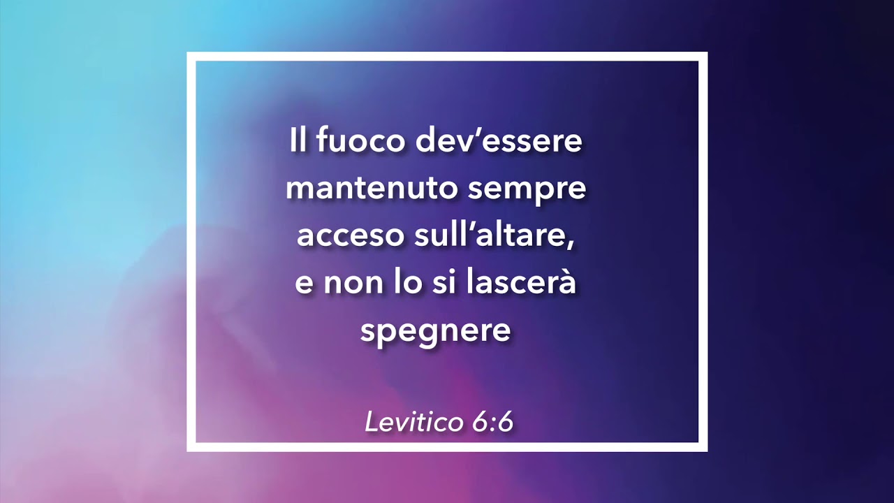 Meditazione Calendario"Parole di Vita"del 29 dicembre 2019