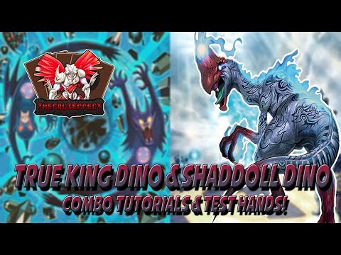 DINOSAURS ARE INSANE THIS FORMAT!! DINO-SHADDOLL + TRUE KING DINO COMBO TUTORIAL & TEST HANDS!