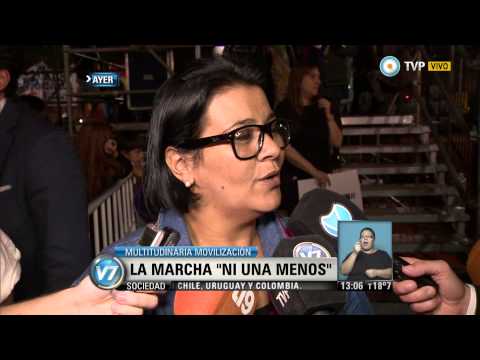 "Ni Una Menos" estuvo presente en todo el país